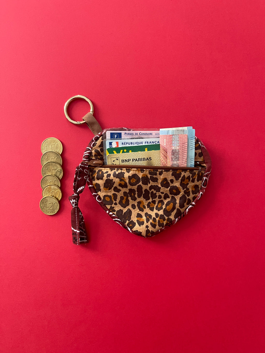 Grigri porte-monnaie cœur KAMA