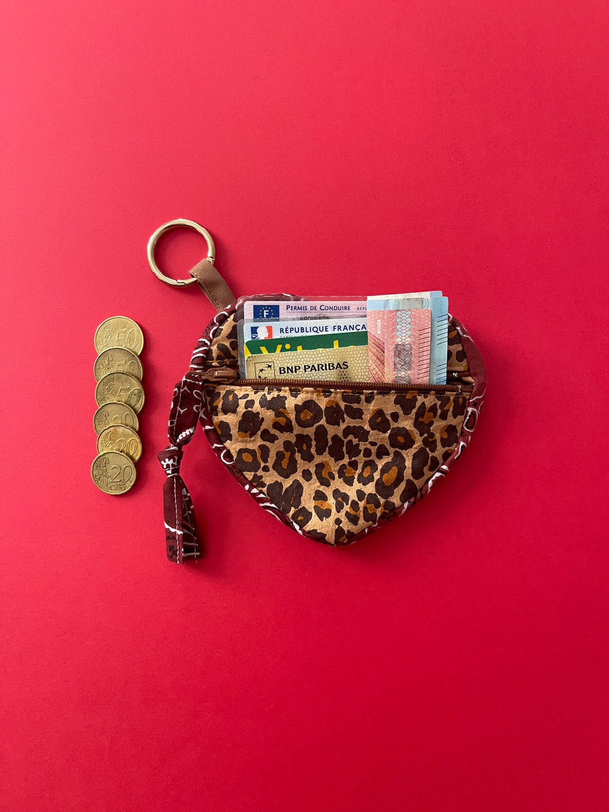 Grigri porte-monnaie cœur KAMA