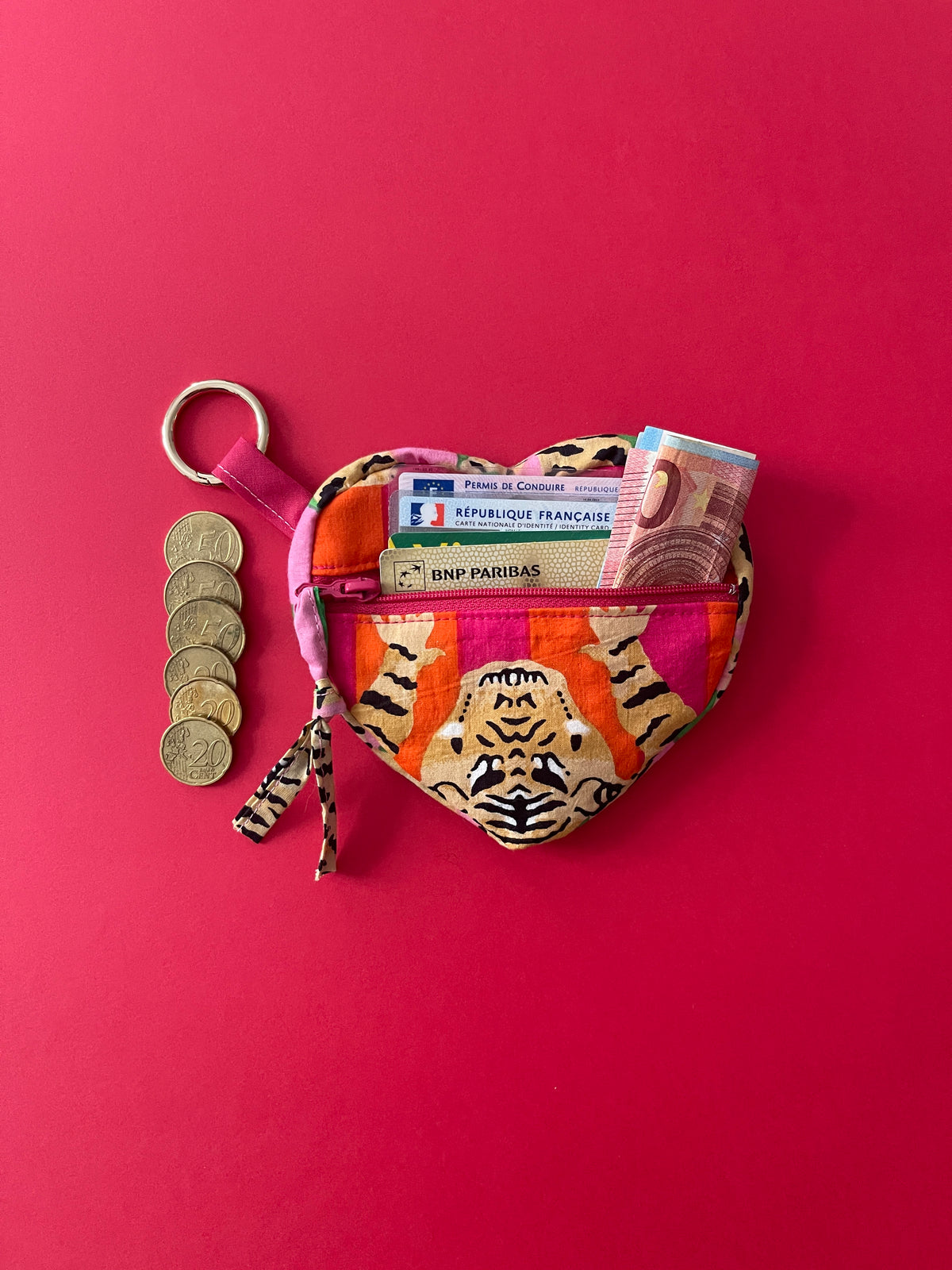 Grigri porte-monnaie cœur KAMA