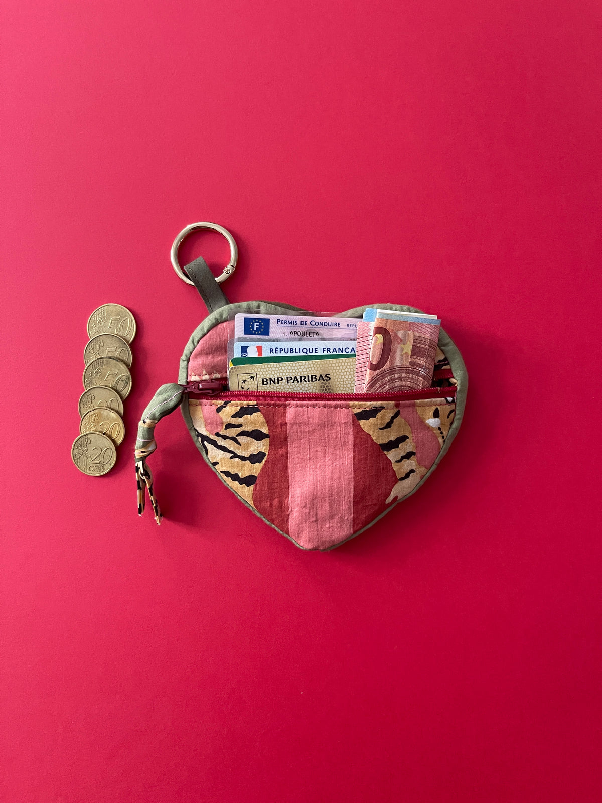 Grigri porte-monnaie cœur KAMA