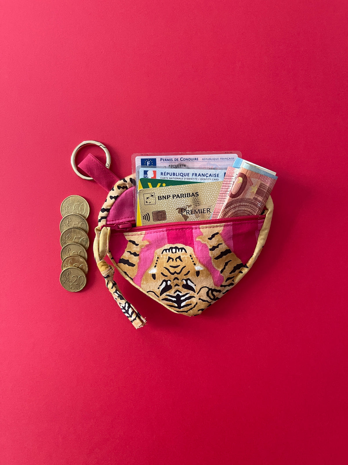 Grigri porte-monnaie cœur KAMA