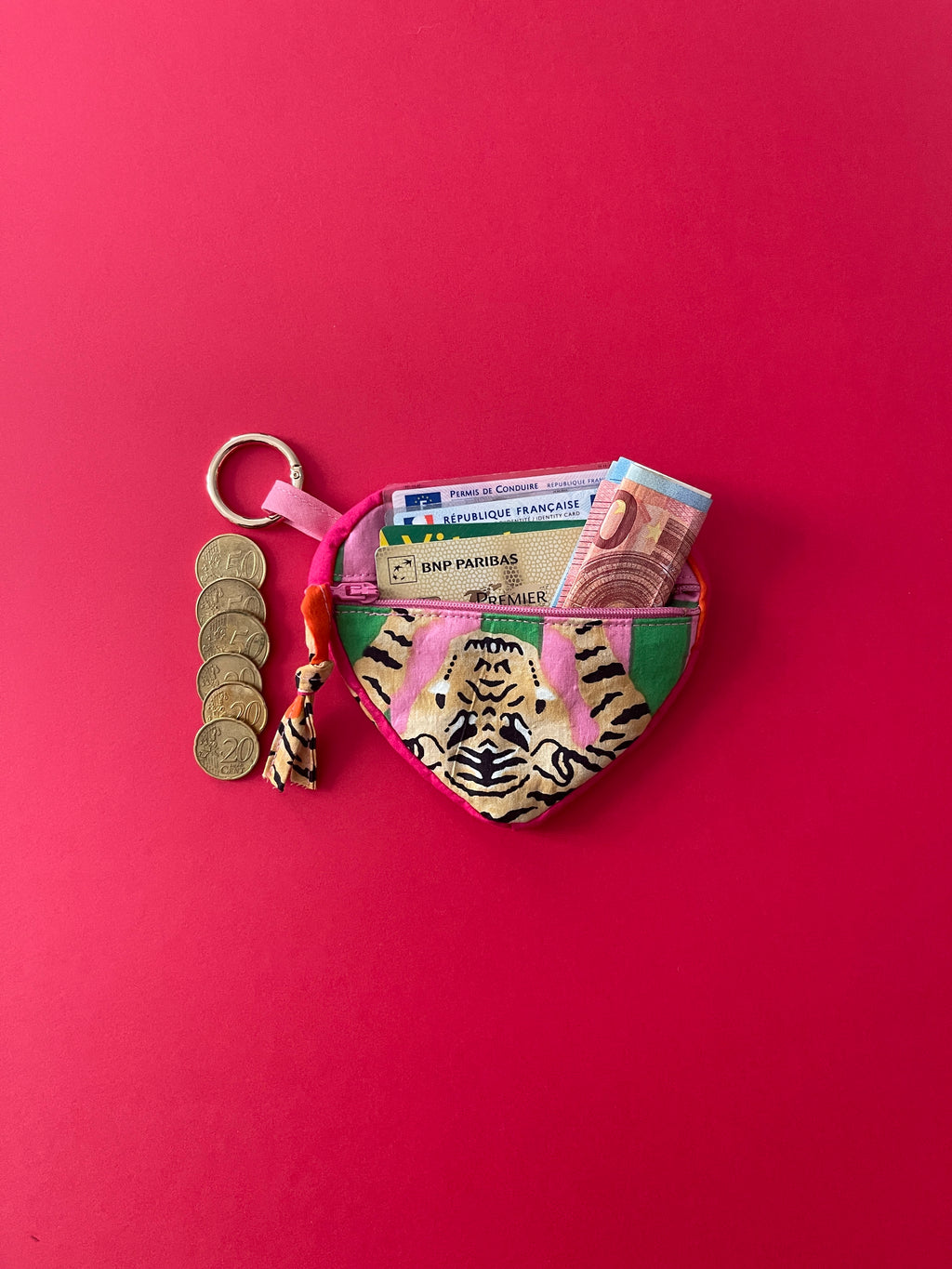 Grigri porte-monnaie cœur KAMA