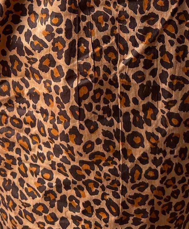 Pyjama pantalon Hari imprimé léopard