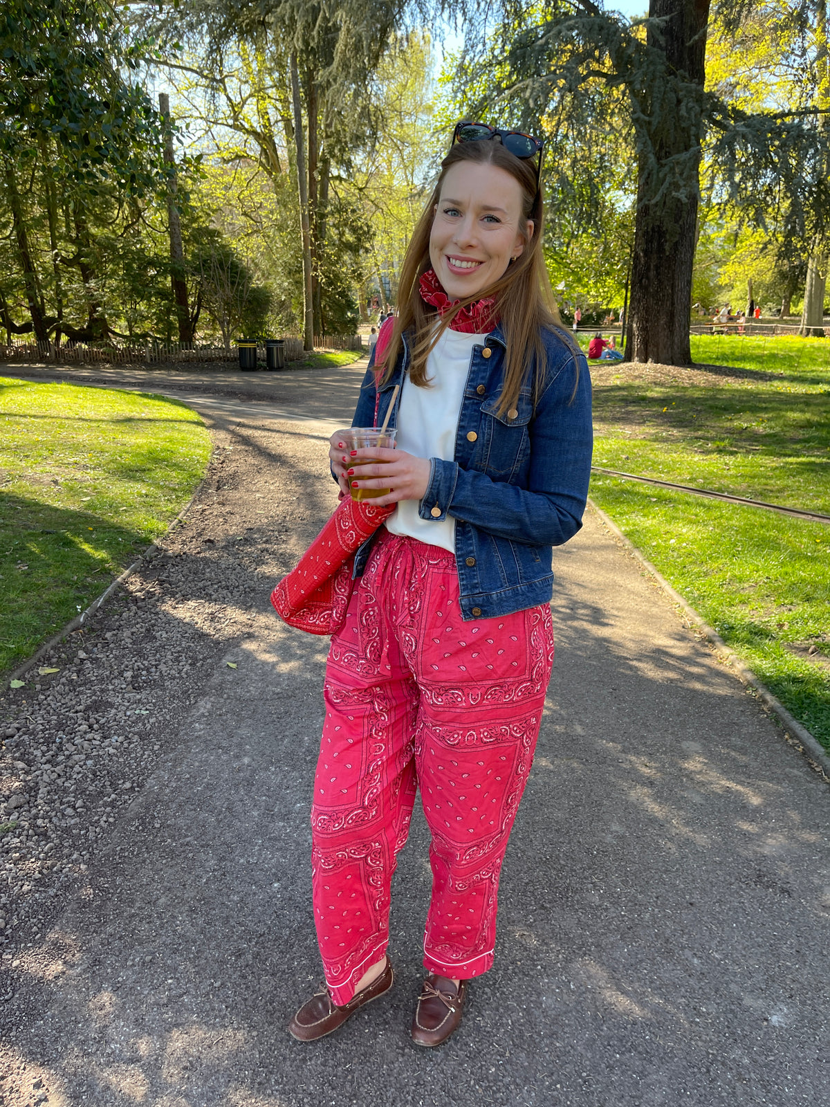 pantalon-bandana-rose-de-l-ensemble-pyjama-hari-coton-collection-bandana-bloom