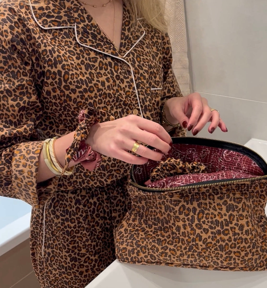 Pochette coton matelassé Meera